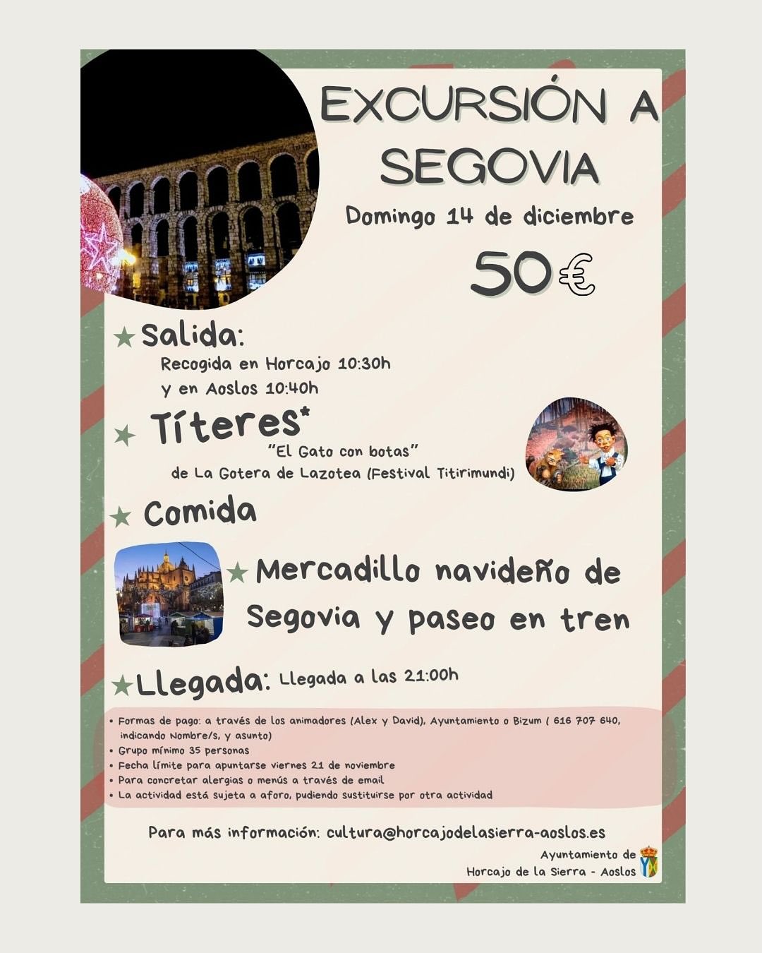 Excursión a Segovia